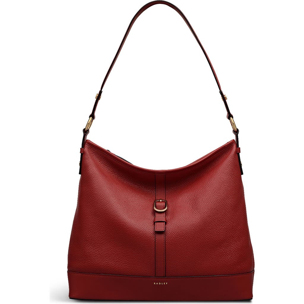Radley Ebury Medium Ziptop Shoulder Bag In Burgundy