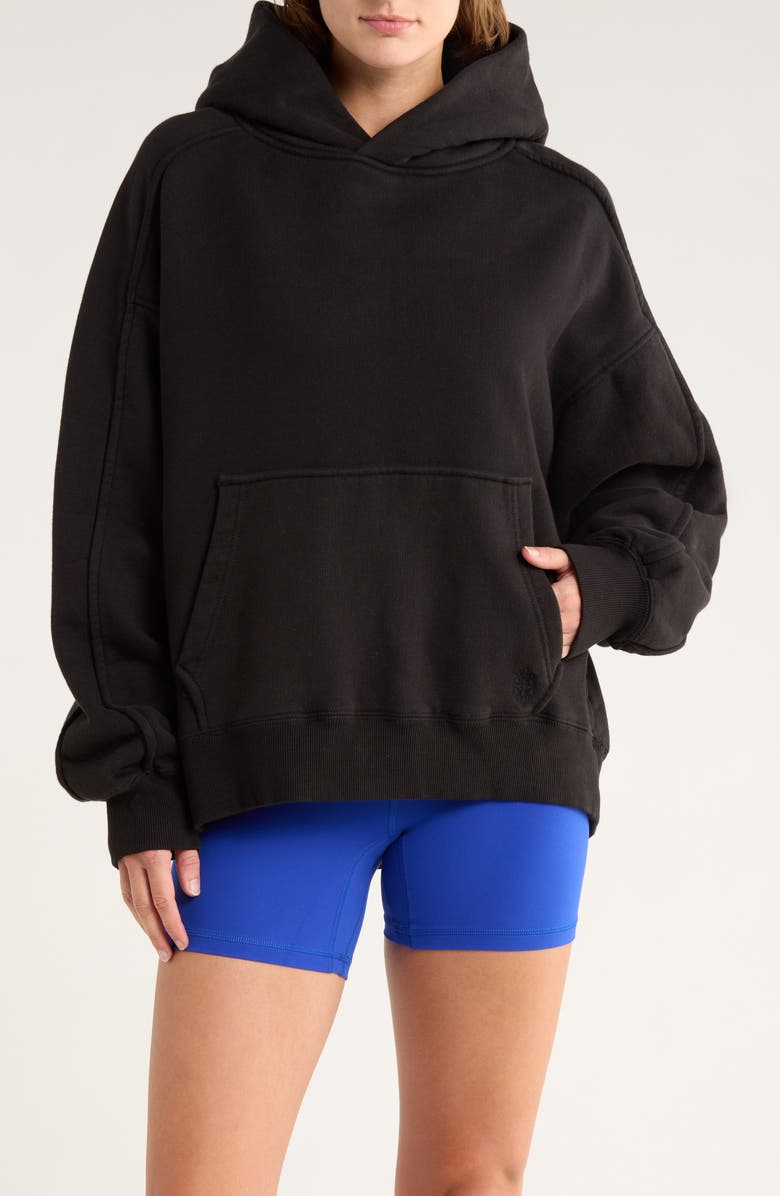 Free People A Cut Above Cotton Hoodie, Main, color, 