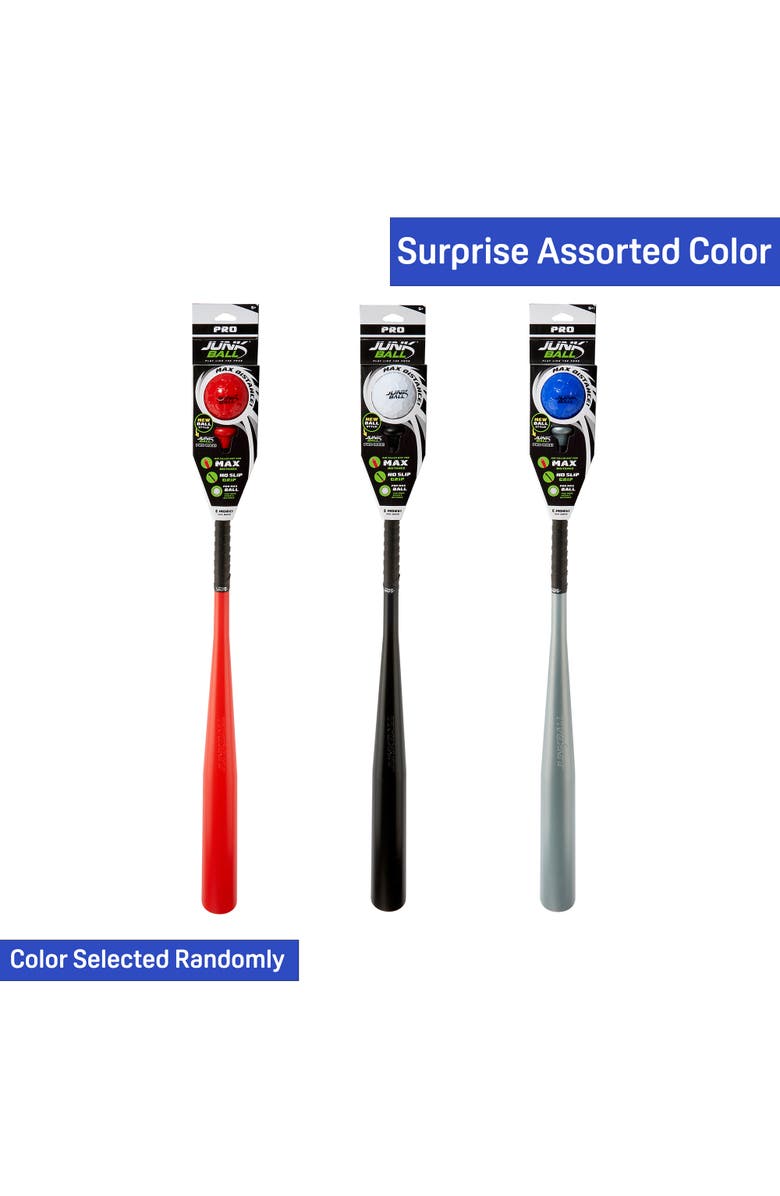 Junk Ball Pro Series Bat & Ball Set, Alternate, color, Multicolored