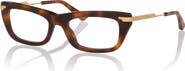 Bottega Veneta 51mm Rectangle optical glasses