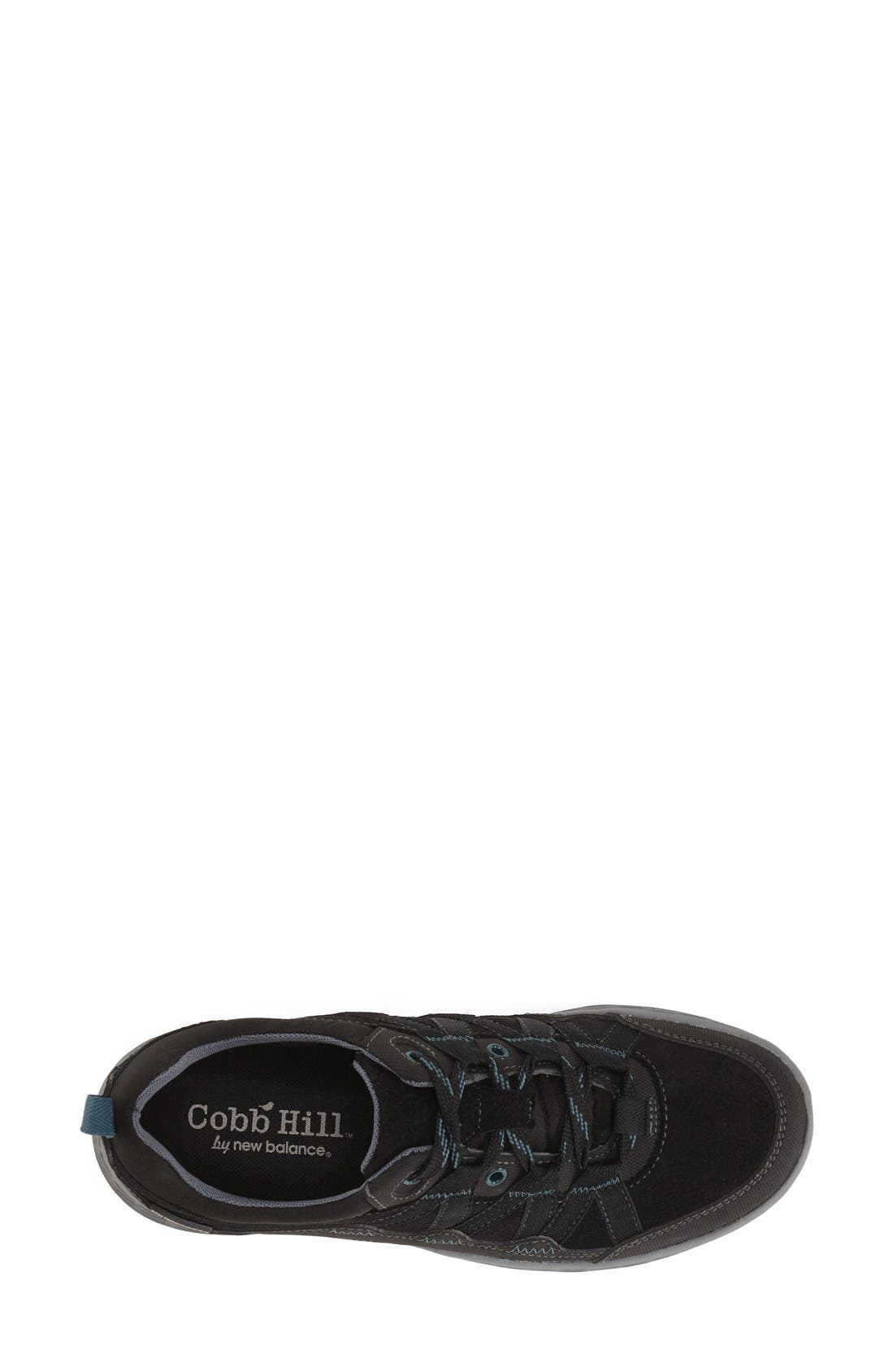 'FreshExcel' Waterproof Sneaker, Alternate, color, BLACK LEATHER