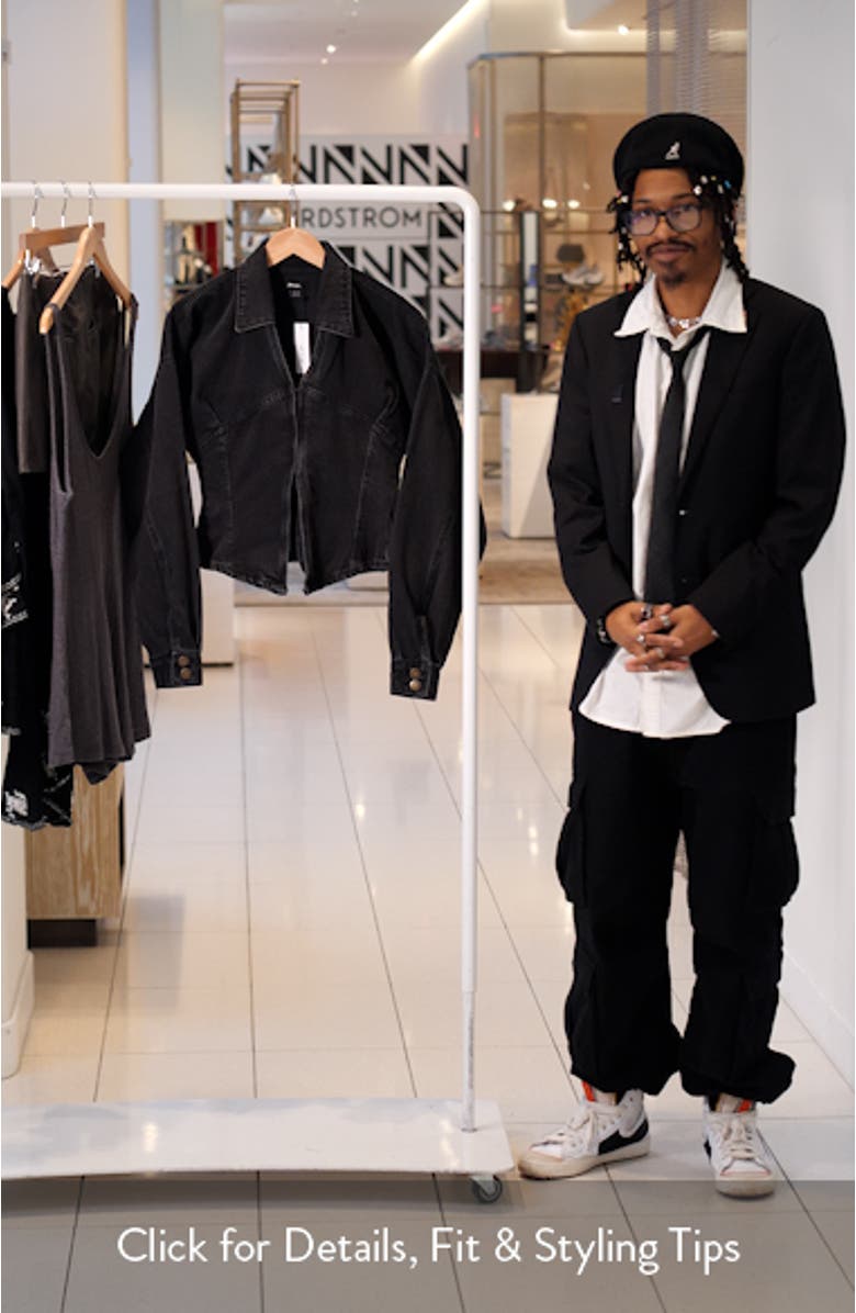 Long Sleeve Denim Top, sales video thumbnail