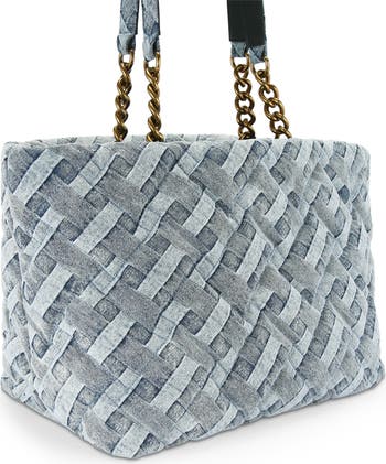 Kensington Soft Denim Shopper Bag