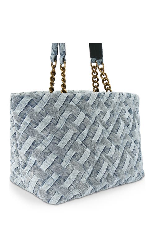 Kurt Geiger London Kensington Soft Denim Shopper Bag