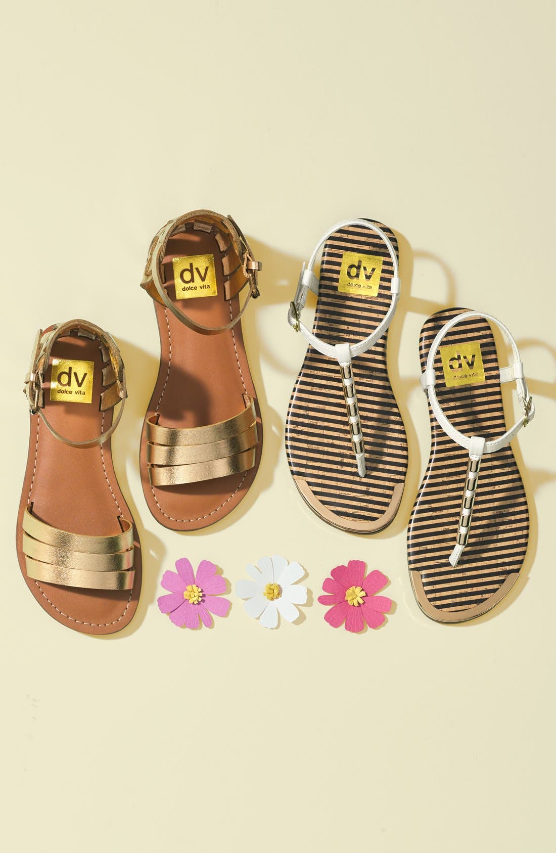 DV by Dolce Vita 'Braya' Sandal, Alternate, color, GOLD METALLIC