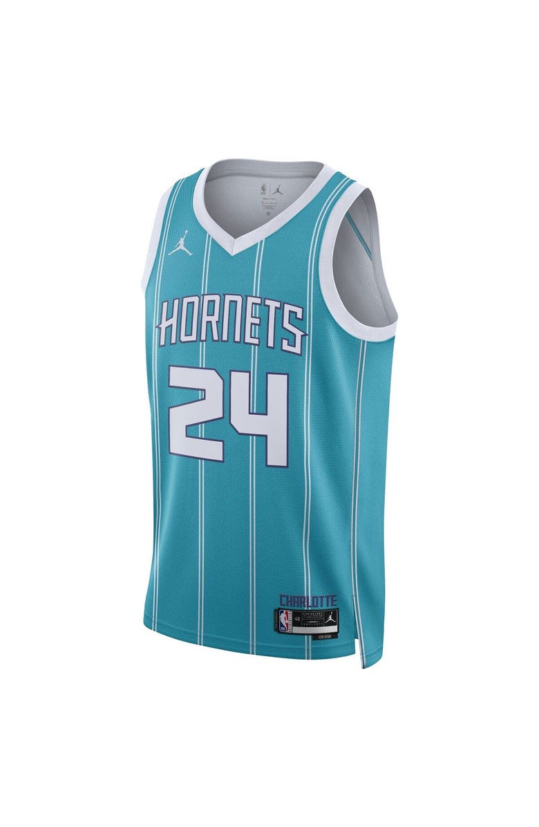 Nike Unisex Nike Brandon Miller Teal Charlotte Hornets NBA Draft Swingman Jersey - Icon Edition, Alternate, color, Teal