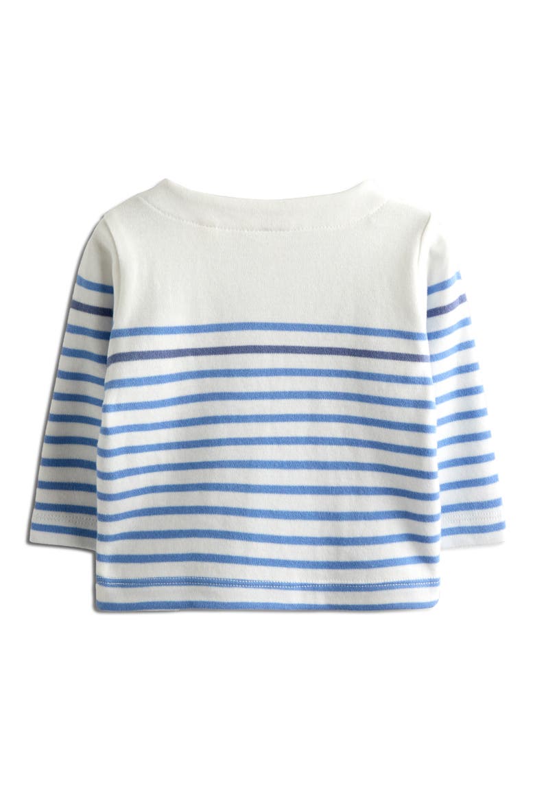 Bear Stripe Top & Leggings Set, Alternate, color, CREAM