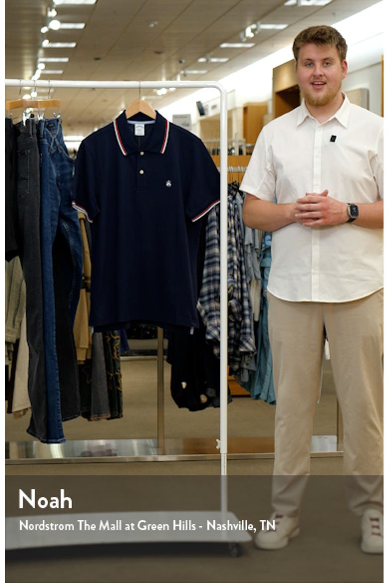 Tipped Piqué Polo video