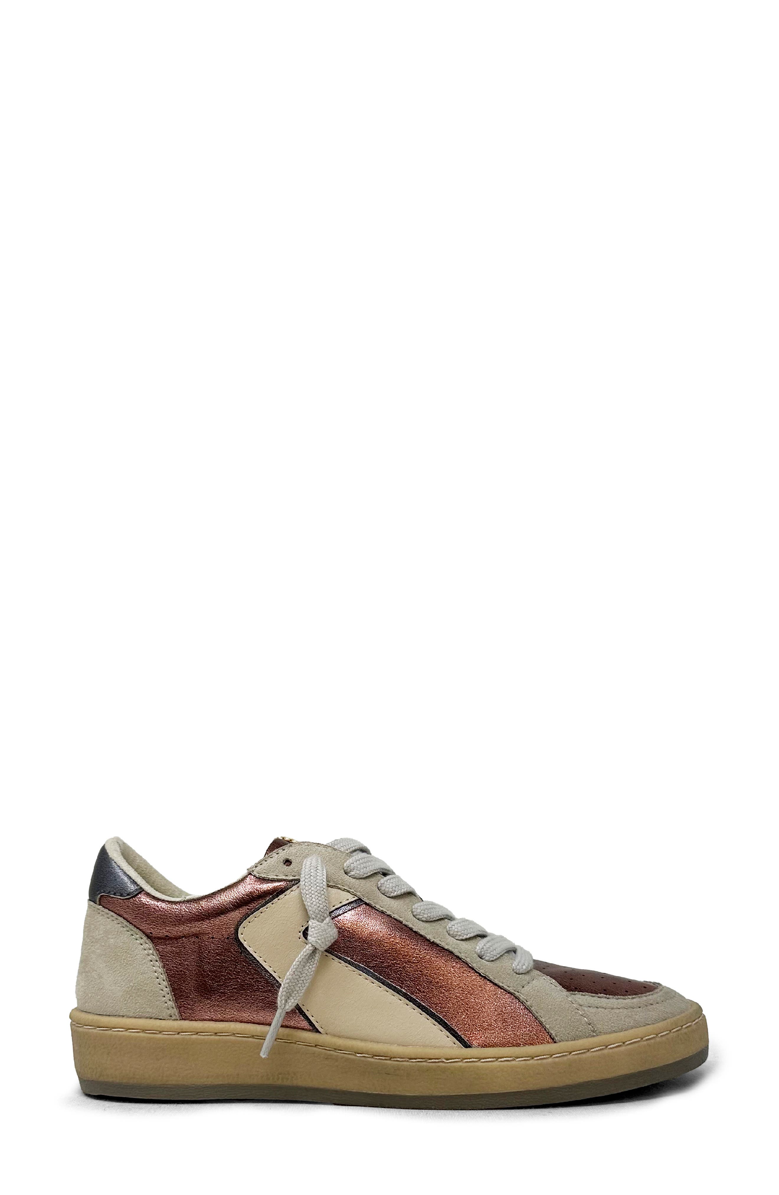 Salma Low Top Sneaker, Alternate, color, ROSE GOLD