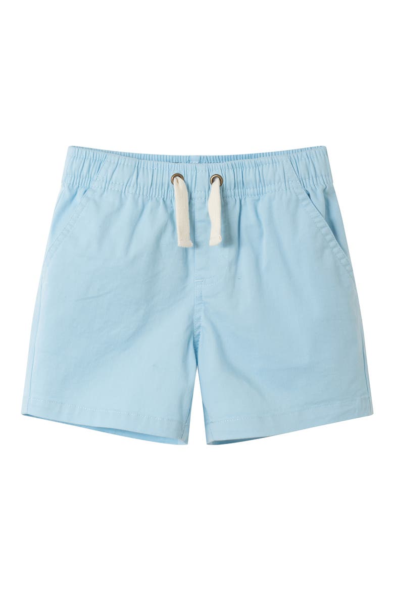 Kids' Twill Shorts, Main, color, LIGHT AQUA