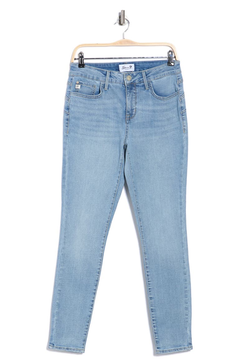 High Waist Booty Shaper Skinny Jeans, Alternate, color, GYPSY MOON