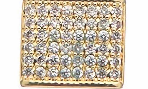 Juvell Pavé Padlock Pendant Two-tone Layered Necklace In Multi