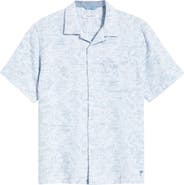 Tommy Bahama Torres Gardens Floral Jacquard Short Sleeve Button-Up Shirt