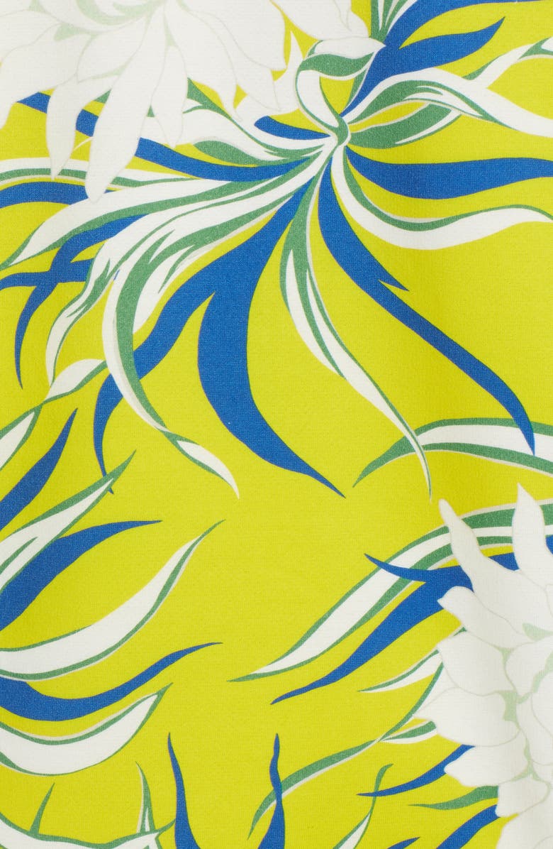 Valentino Floral Print Logo Hoodie, Alternate, color, 