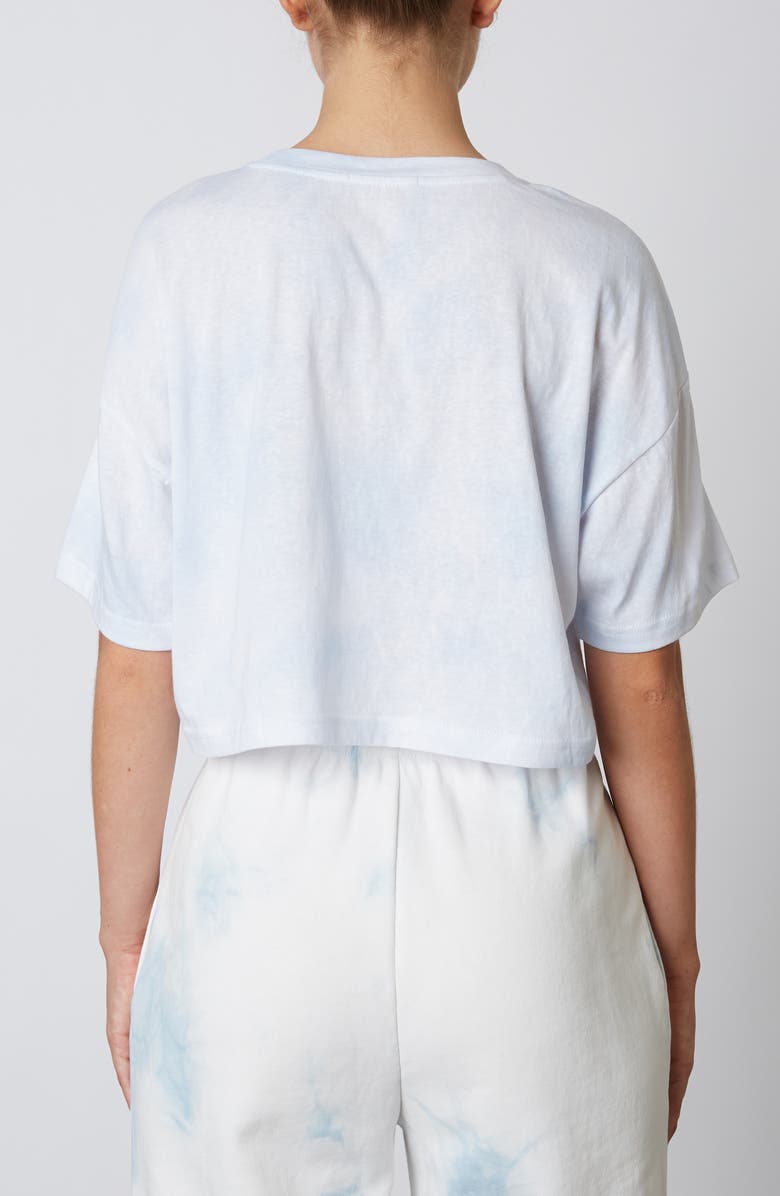 Nia Tie Dye Crop T-Shirt, Alternate, color,