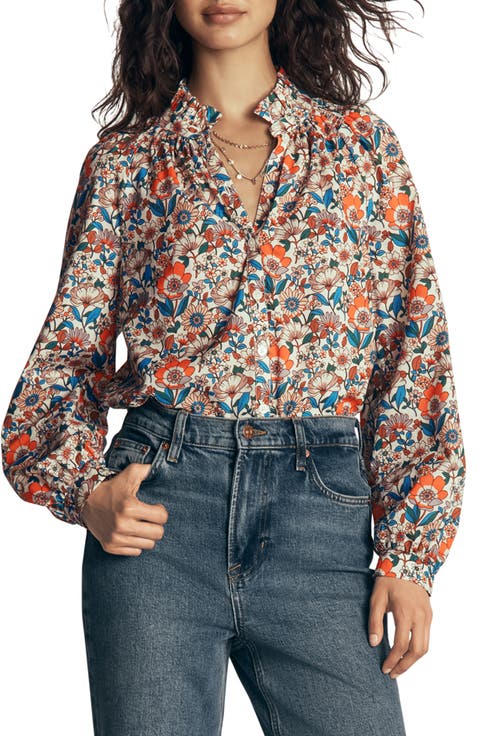 Erica Cotton Frill Top