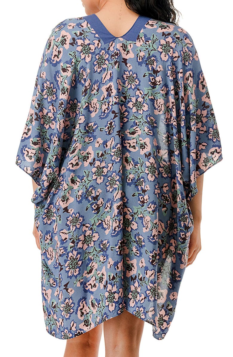 MARCUS ADLER Floral Topper, Alternate, color, Blue