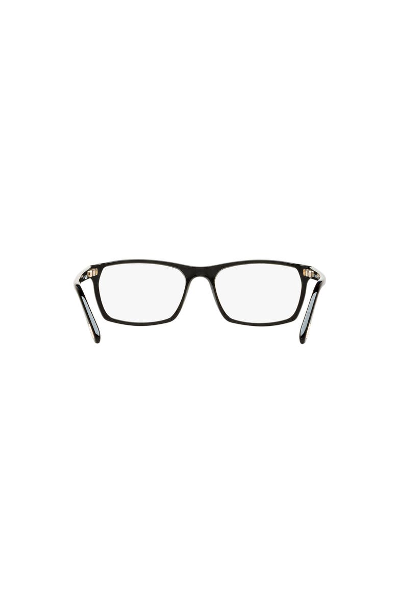 TOM FORD 56mm Rectangle optical glasses, Alternate, color, Black