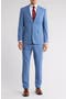 Plaid Blue Mélange Suit