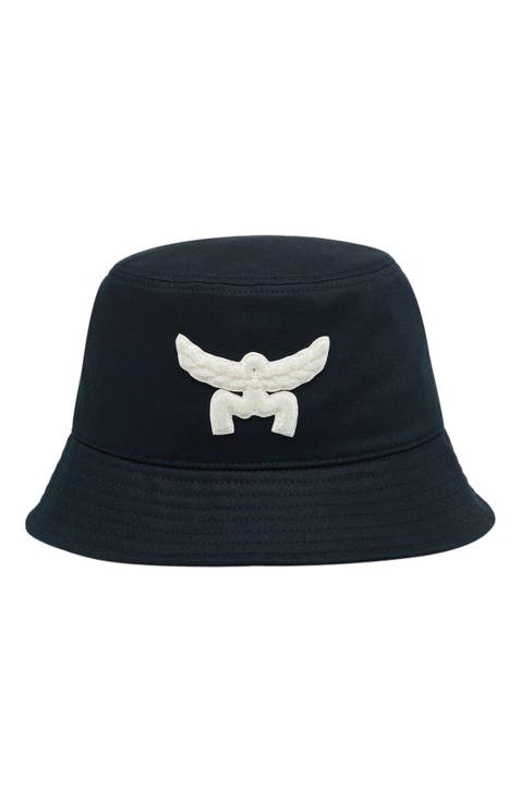 Essential Logo Bucket Hat in Cotton Twill