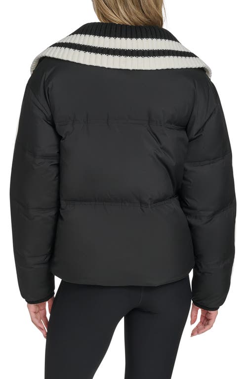 Champion Shawl Collar Puffer Jacket In Black