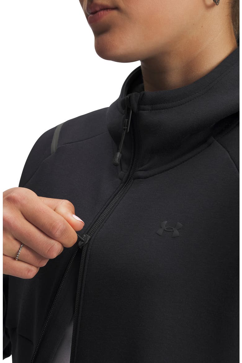 Unstoppable Fleece Jacket, Alternate, color, BLACK / / BLACK