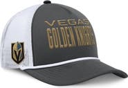 FANATICS Men's Fanatics Charcoal/White Vegas Golden Knights Authentic Pro Rink A-Frame Adjustable Hat