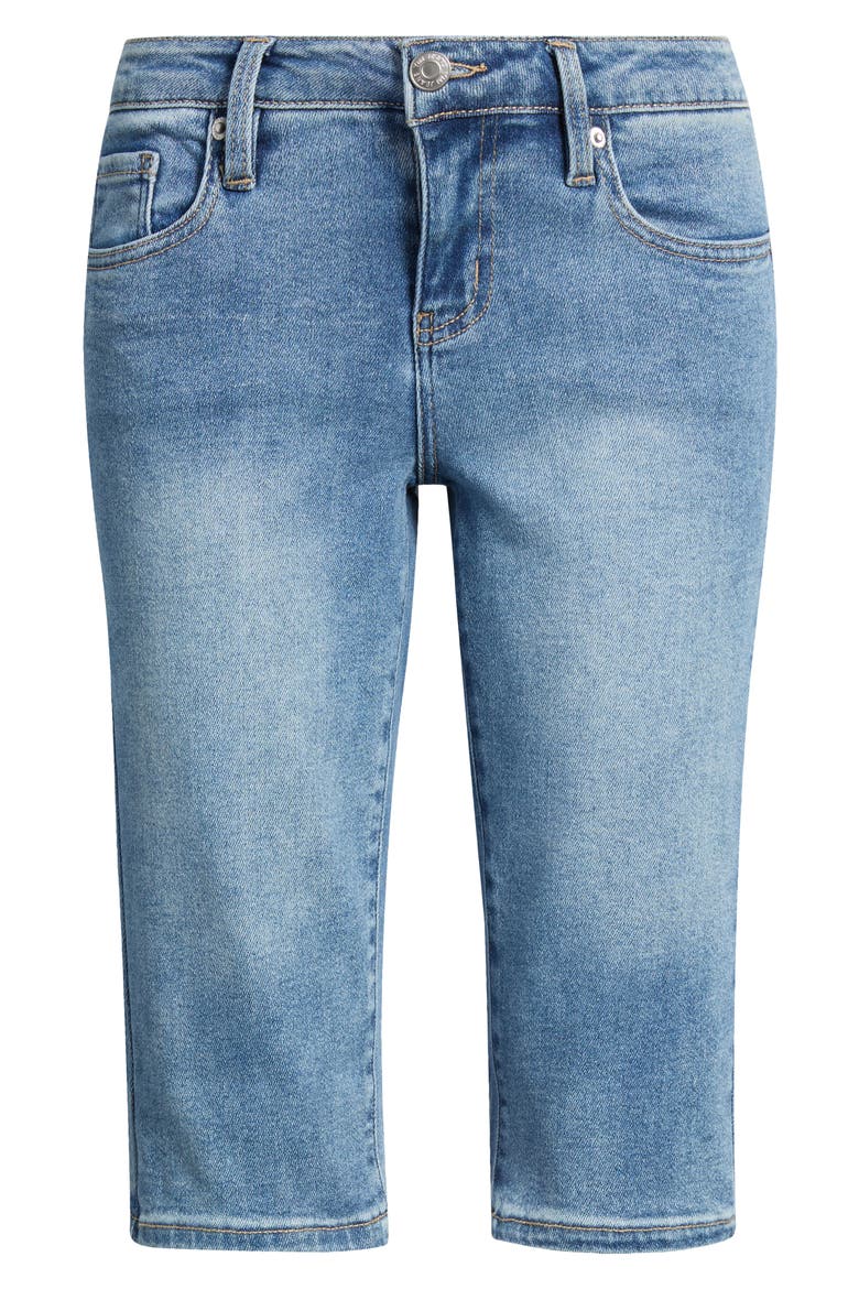 Essential Low Rise Denim Capri Jeans, Alternate, color, MEDIUM BLUE