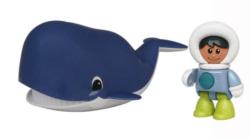 Tolo First Friends Whale And  Boy Set In Multi