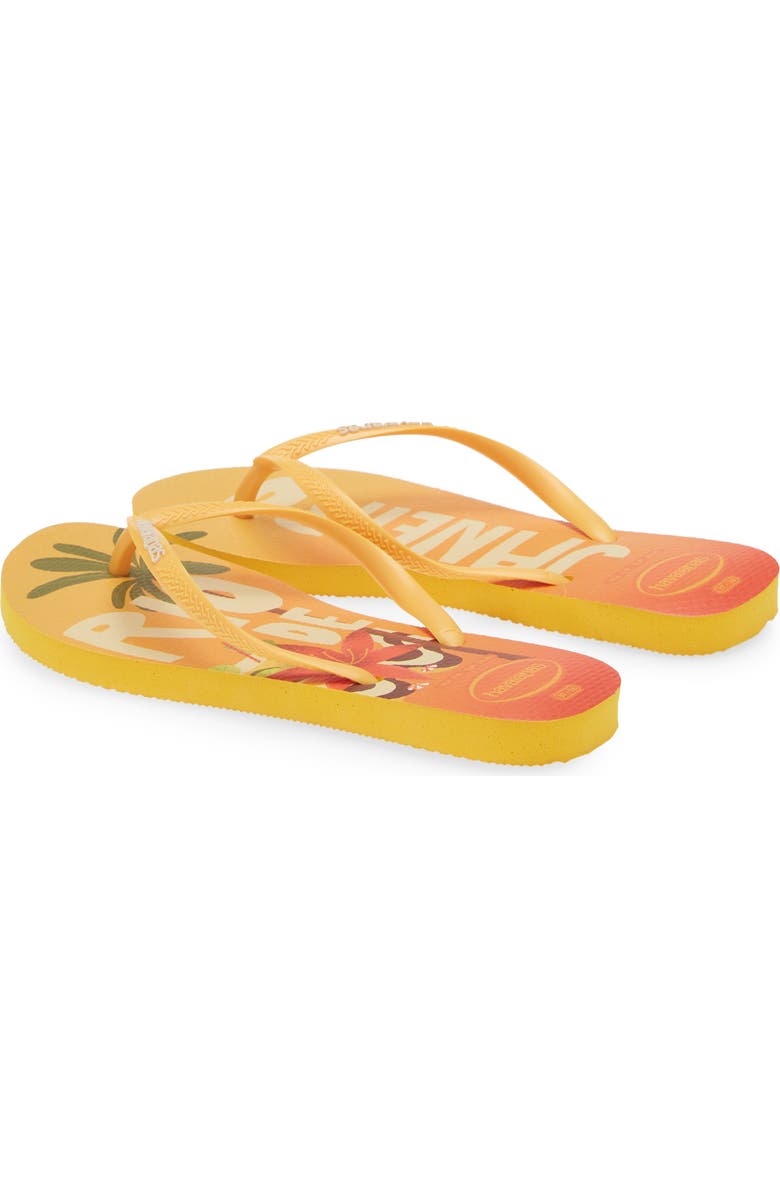 Havaianas Slim Postcard Flip Flop, Alternate, color,