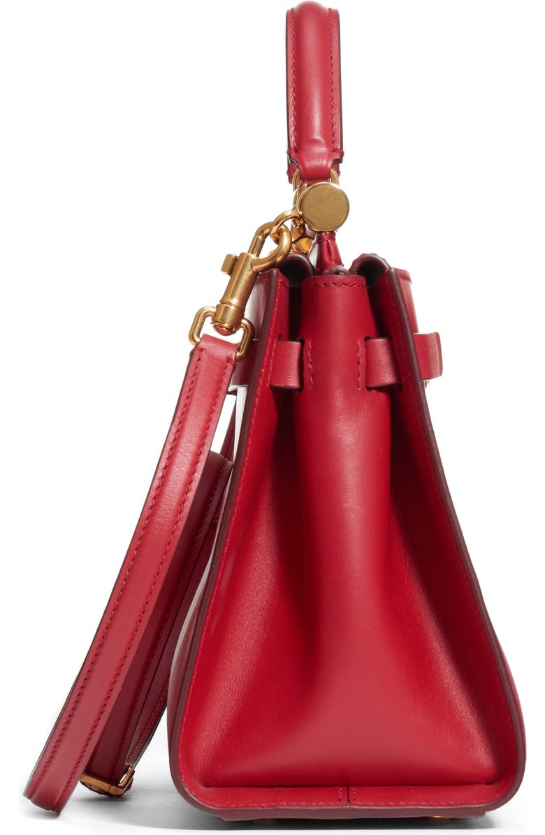 Dolce&Gabbana Sicily 62 Leather Satchel, Alternate, color,