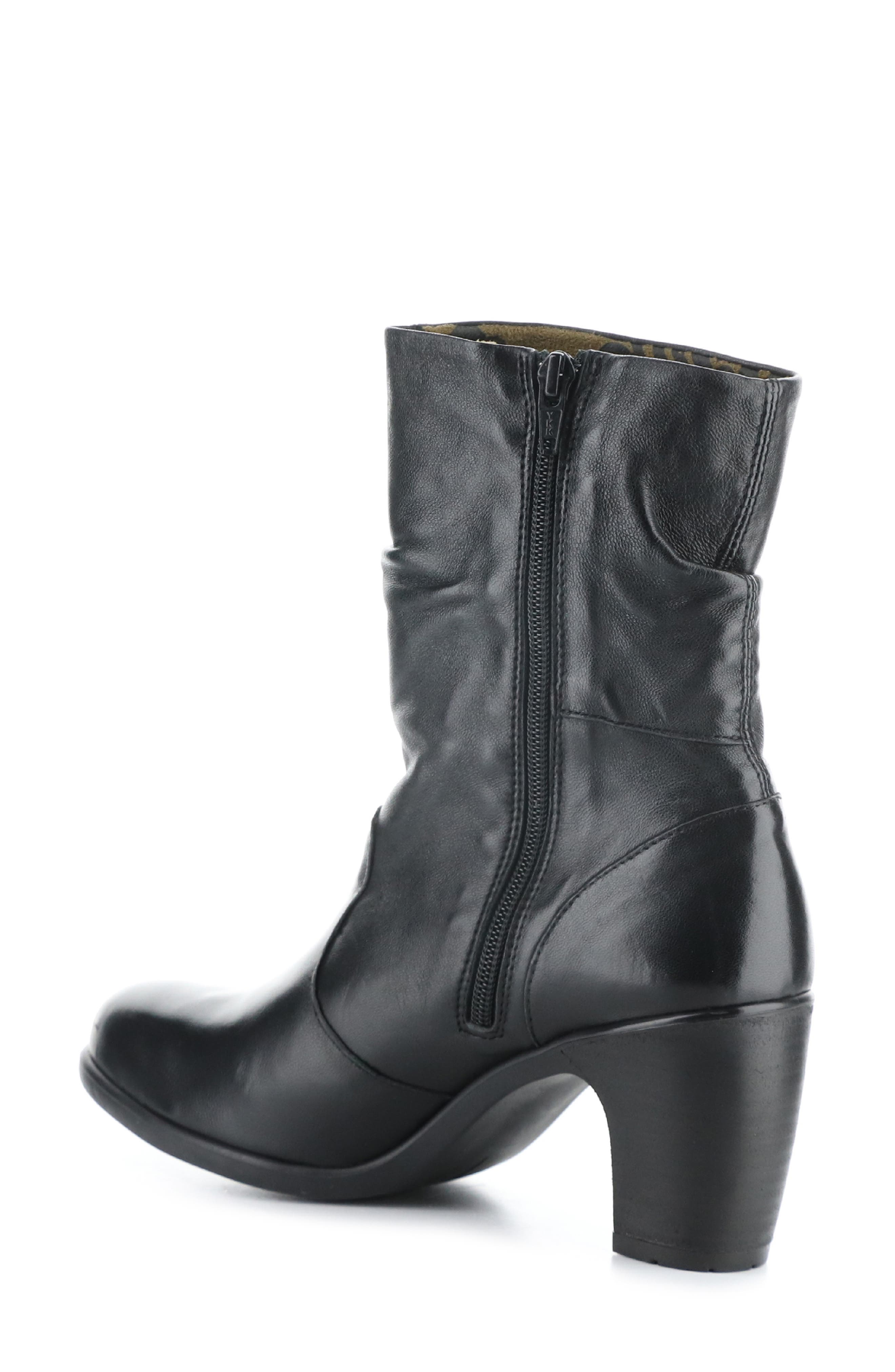 Fly London Klei Bootie, Alternate, color, Black Sofia