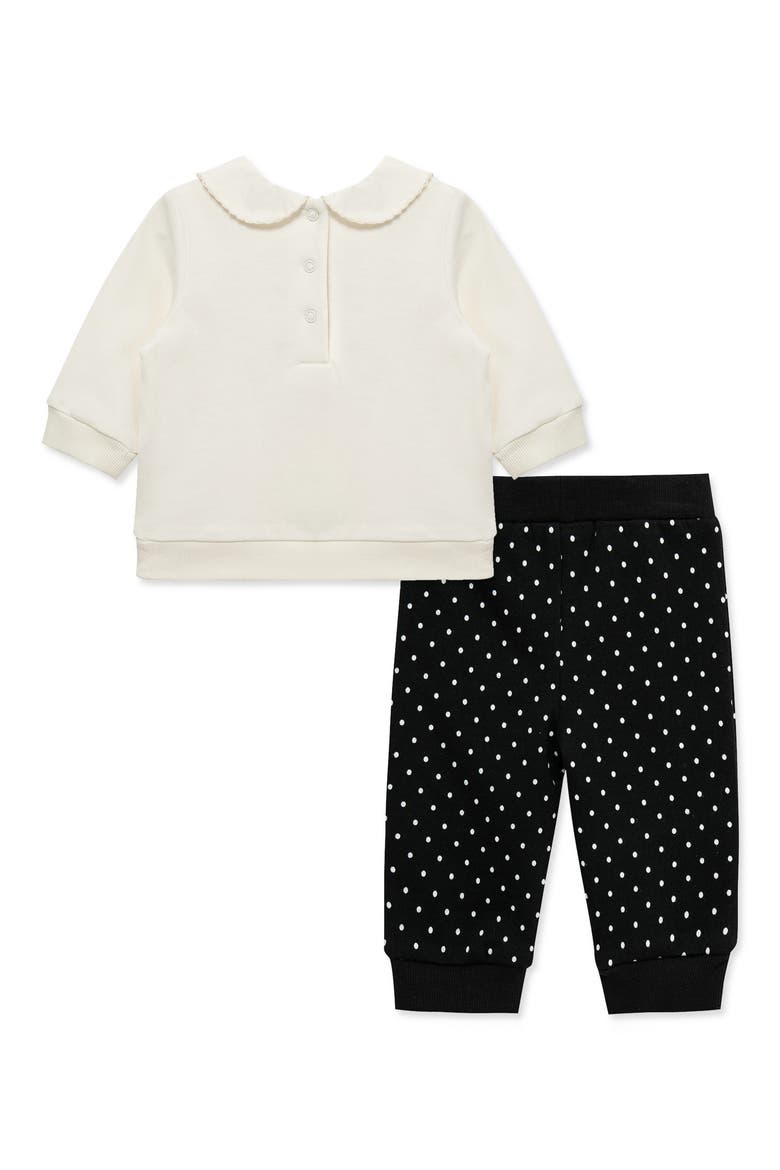 Kids' Flowers Active 2-Piece Set, Alternate, color, BLACK