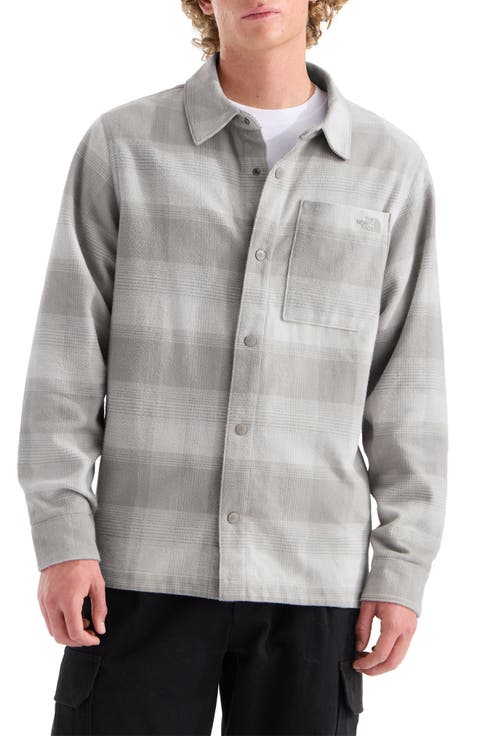 Forest Flannel Long Sleeve Shacket