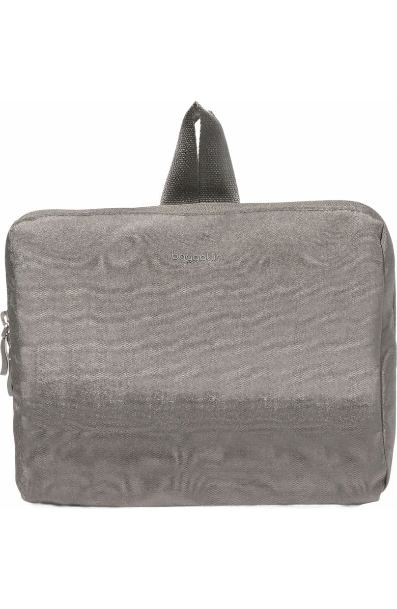 BAGGALLINI Carryall Packable Backpack, Alternate, color, Sterling Shimmer