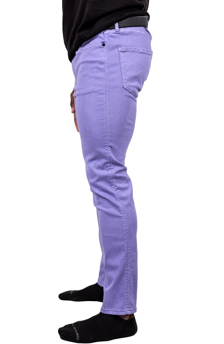 Maceoo Marthyr Stretch Skinny Jeans, Alternate, color, Purple