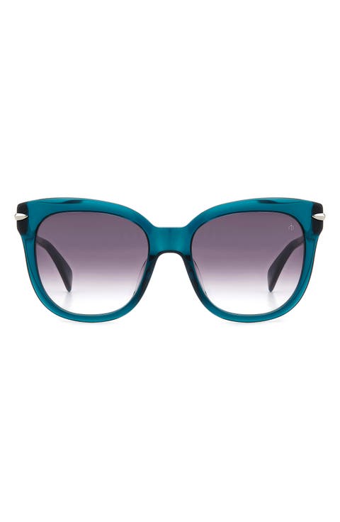 55mm Rectangular Sunglasses