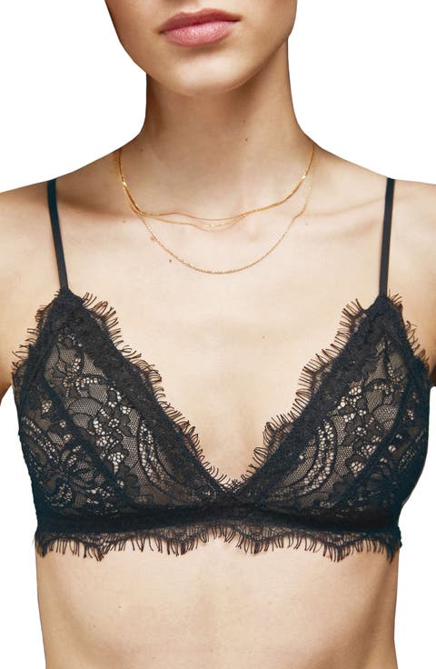 Eyelash Lace Bralette