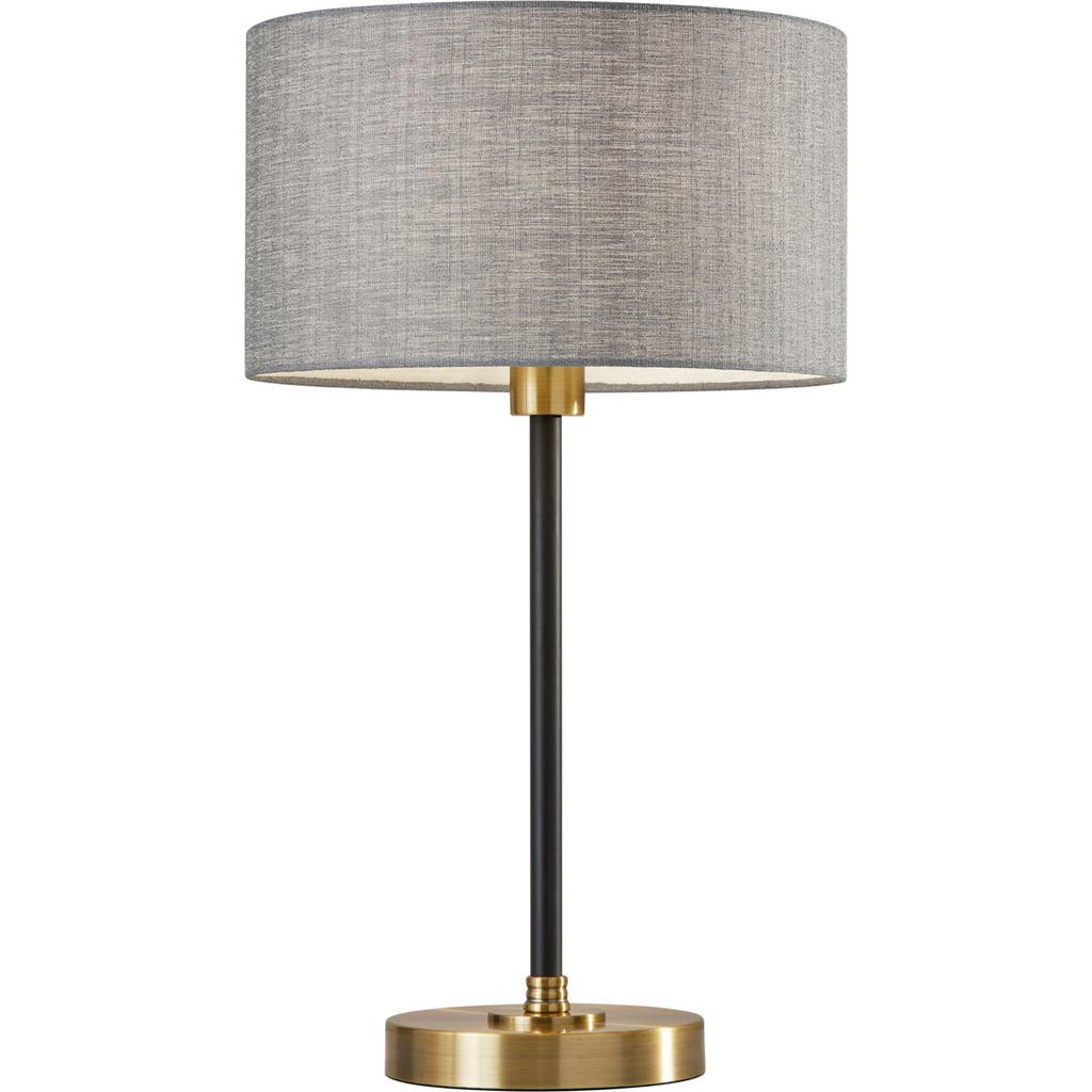 ADESSO LIGHTING Bergen Table Lamp in Black/Antique Brass  product