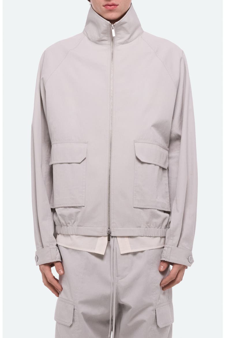 Twill Crop Utility Jacket, Main, color, STONE