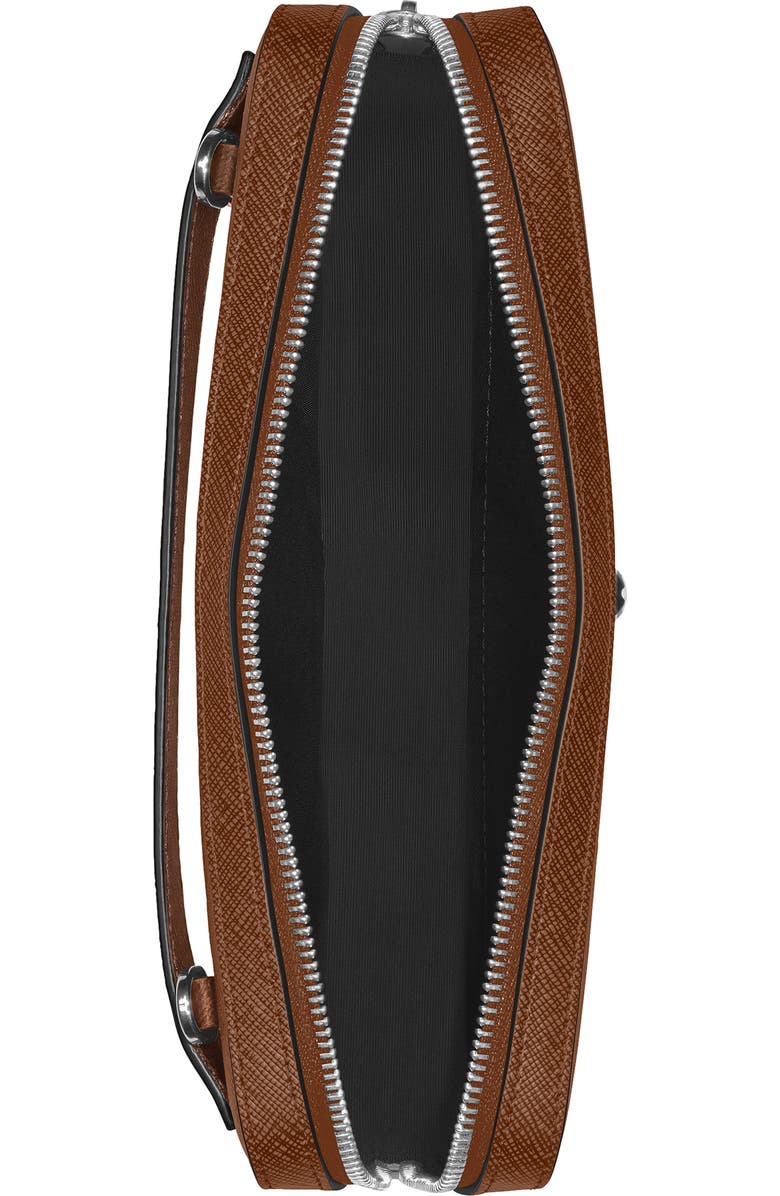 Montblanc Sartorial Leather Crossbody Bag, Alternate, color, Fauve