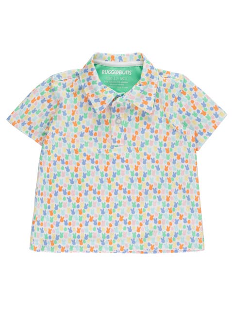 Boys Knit Short Sleeve Performance Polo