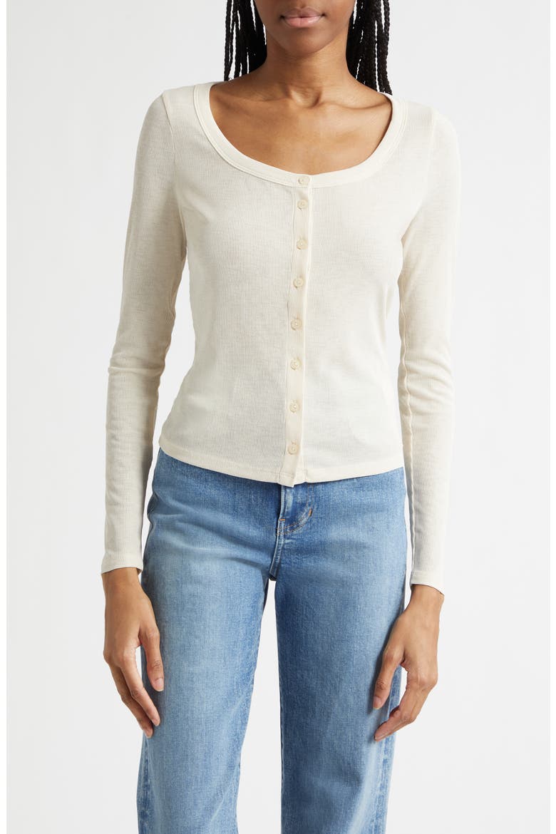 Hyland Cardigan, Main, color, ECRU