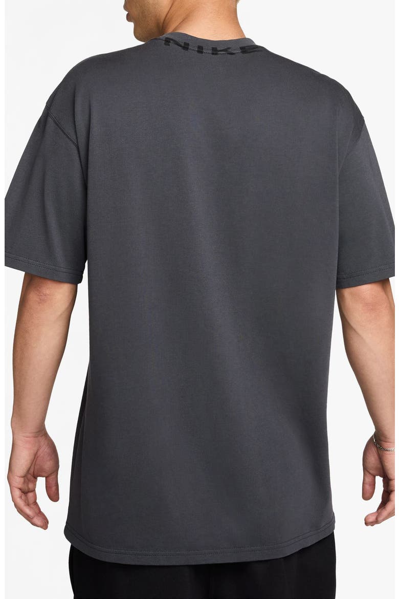 Sportswear Collar Print T-Shirt, Alternate, color, ANTHRACITE