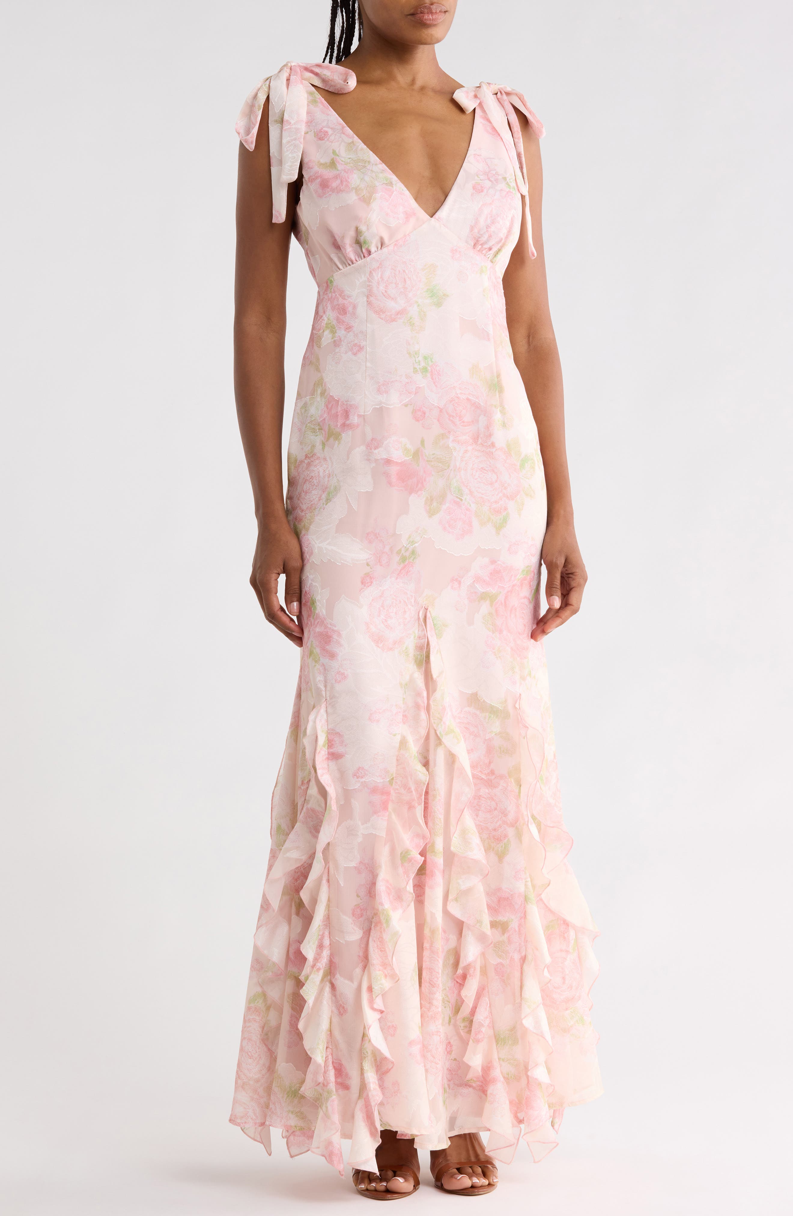 Tinsley Tie Strap Maxi Dress