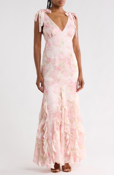 Tinsley Tie Strap Maxi Dress