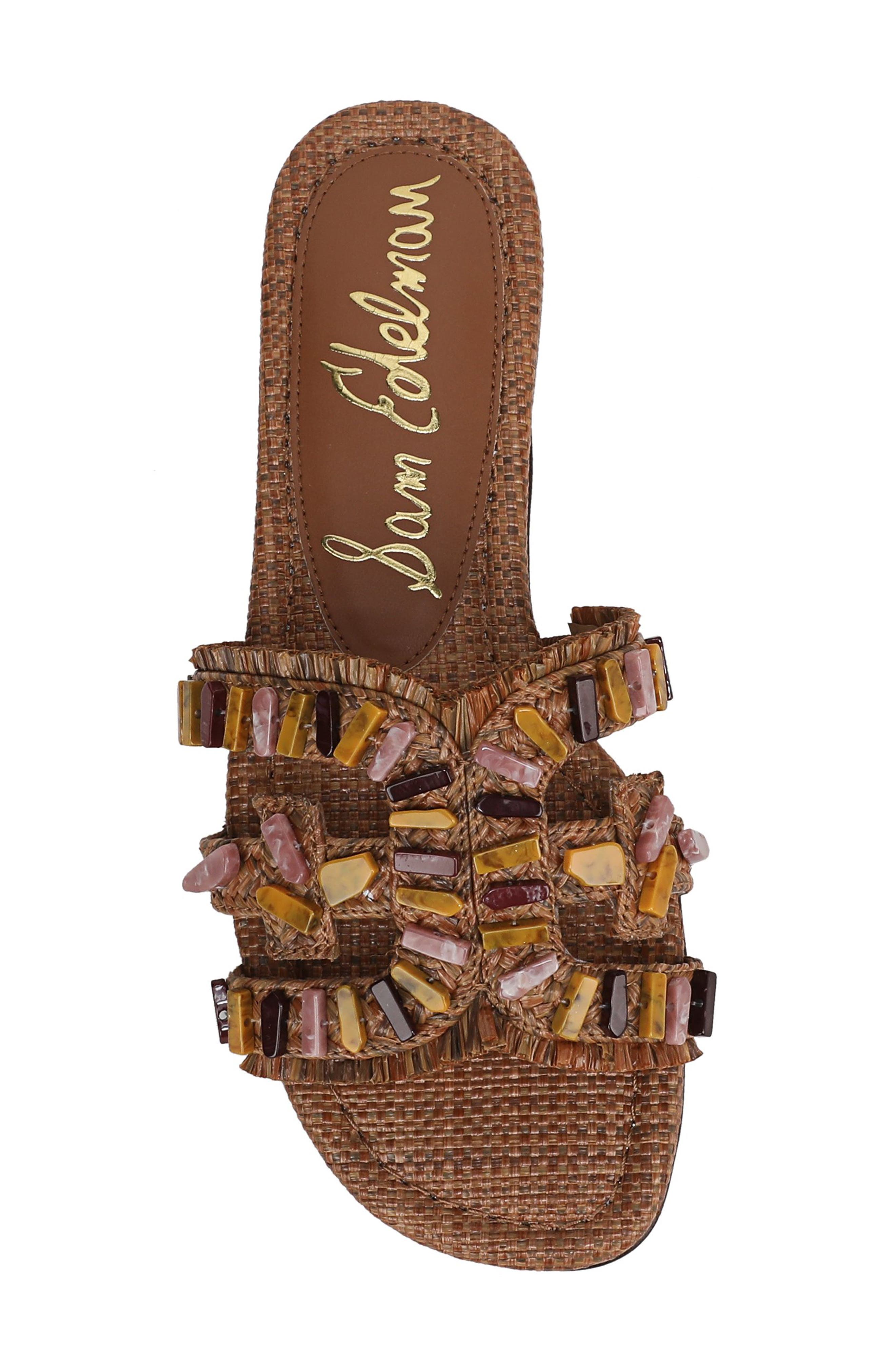 Sam Edelman Bay Stone Slide Sandal, Alternate, color, 