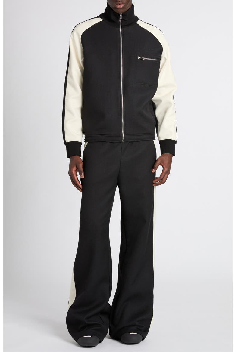 Track Top, Alternate, color, BLACK