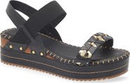 Bottero Noronha Slingback Platform Wedge Sandal