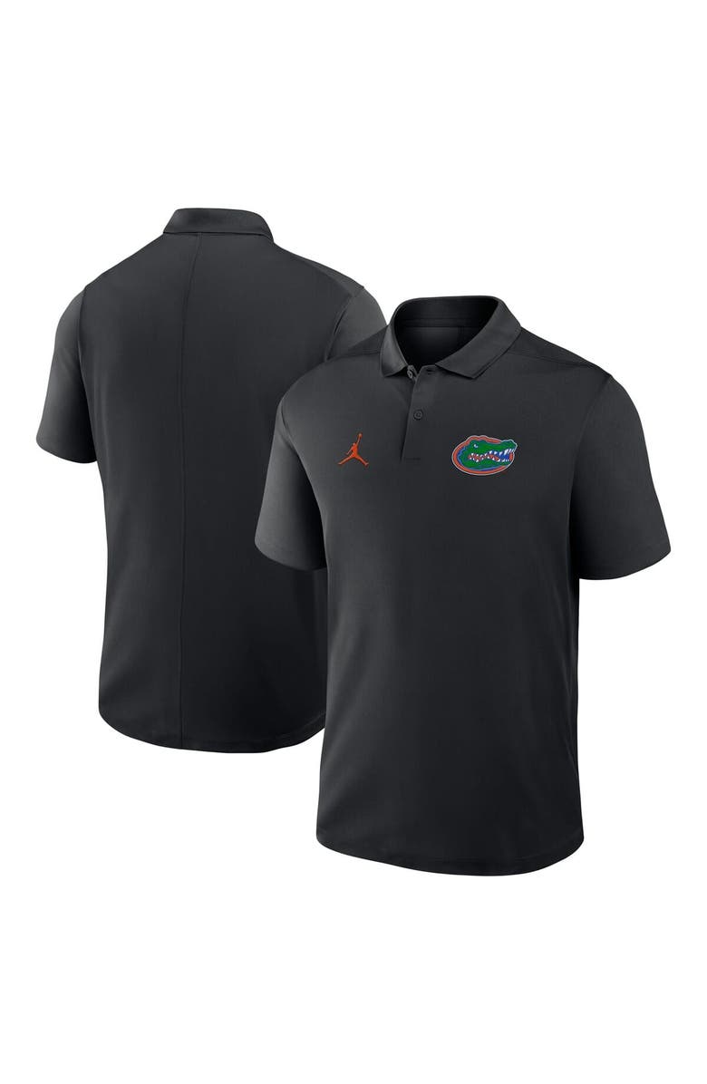 Jordan Brand Men's Jordan Brand Black Florida Gators Primetime Victory Primary Logo Performance Polo, Alternate, color, Black